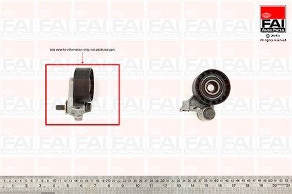 FAI AUTOPARTS Kiristysrulla, hammashihnat T9316